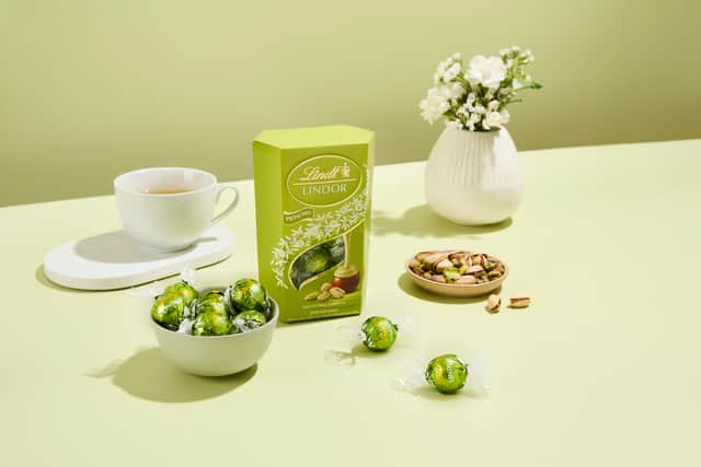 Lindor pistachio truffles